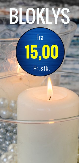 Svanemærket fyrfadslys Neutral voks rapsolie